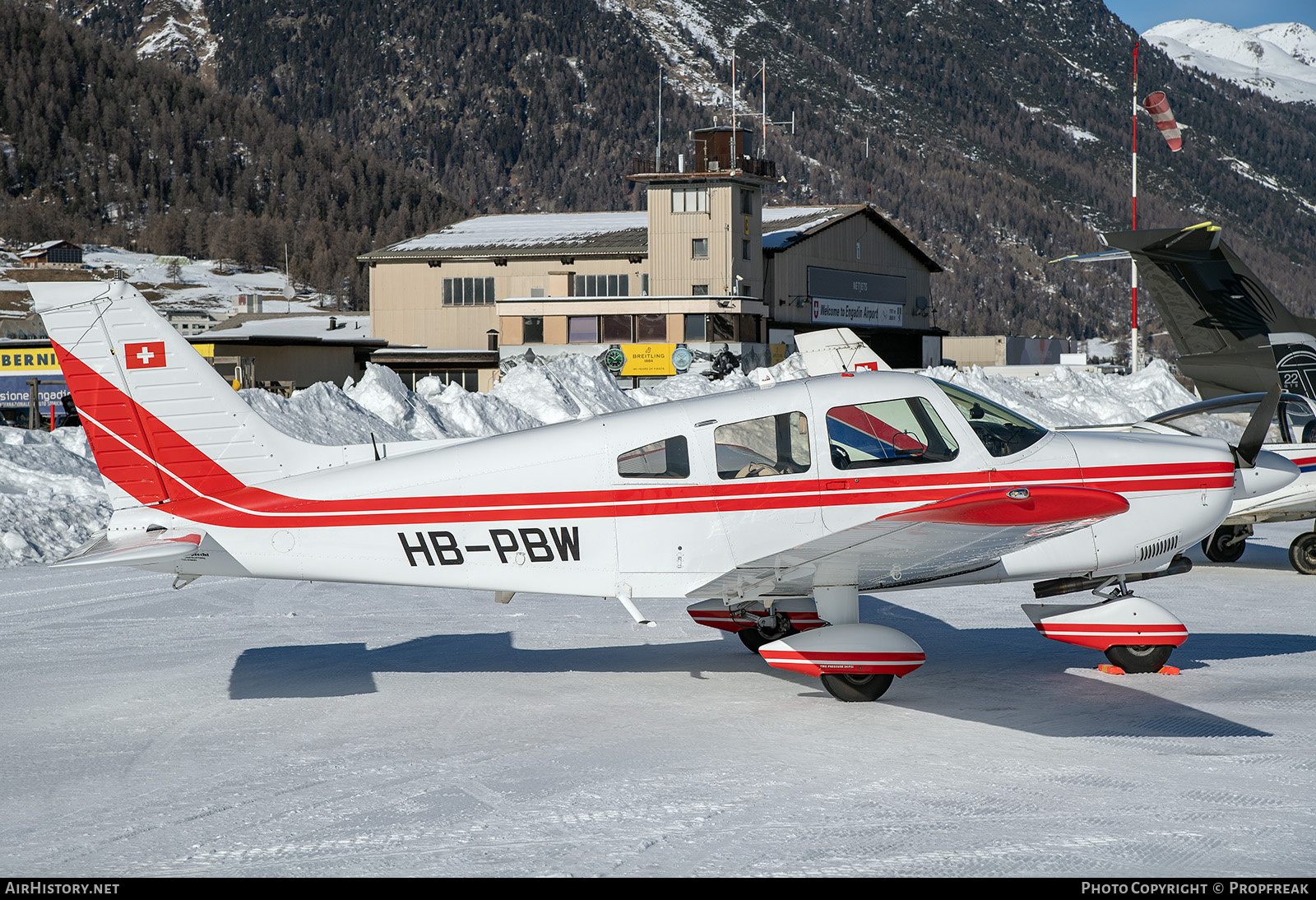 Aircraft Photo of HB-PBW | Piper PA-28-181 Archer II | AirHistory.net #783257
