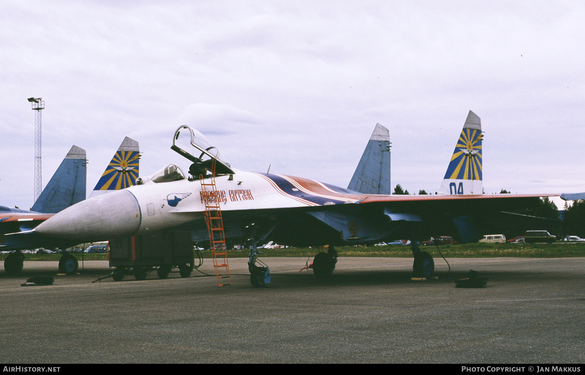Aircraft Photo of 04 blue | Sukhoi Su-27 | Soviet Union - Air Force | AirHistory.net #783258