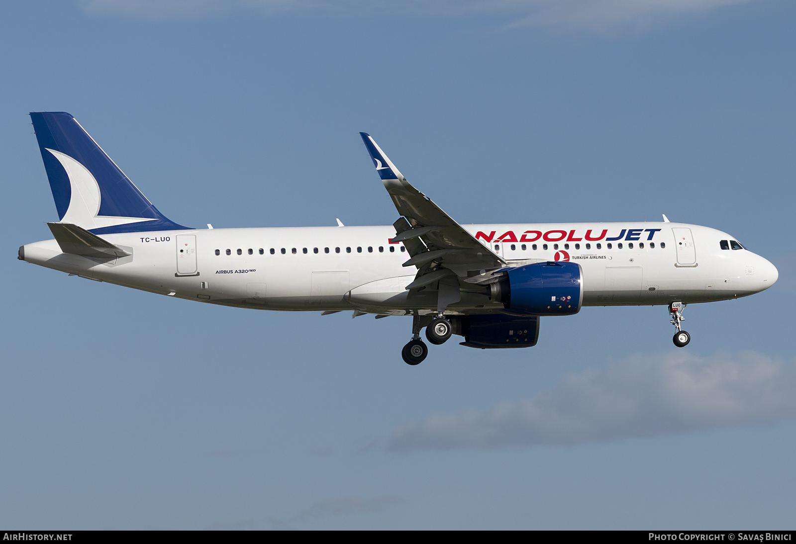 Aircraft Photo of TC-LUO | Airbus A320-271N | AnadoluJet | AirHistory.net #783260