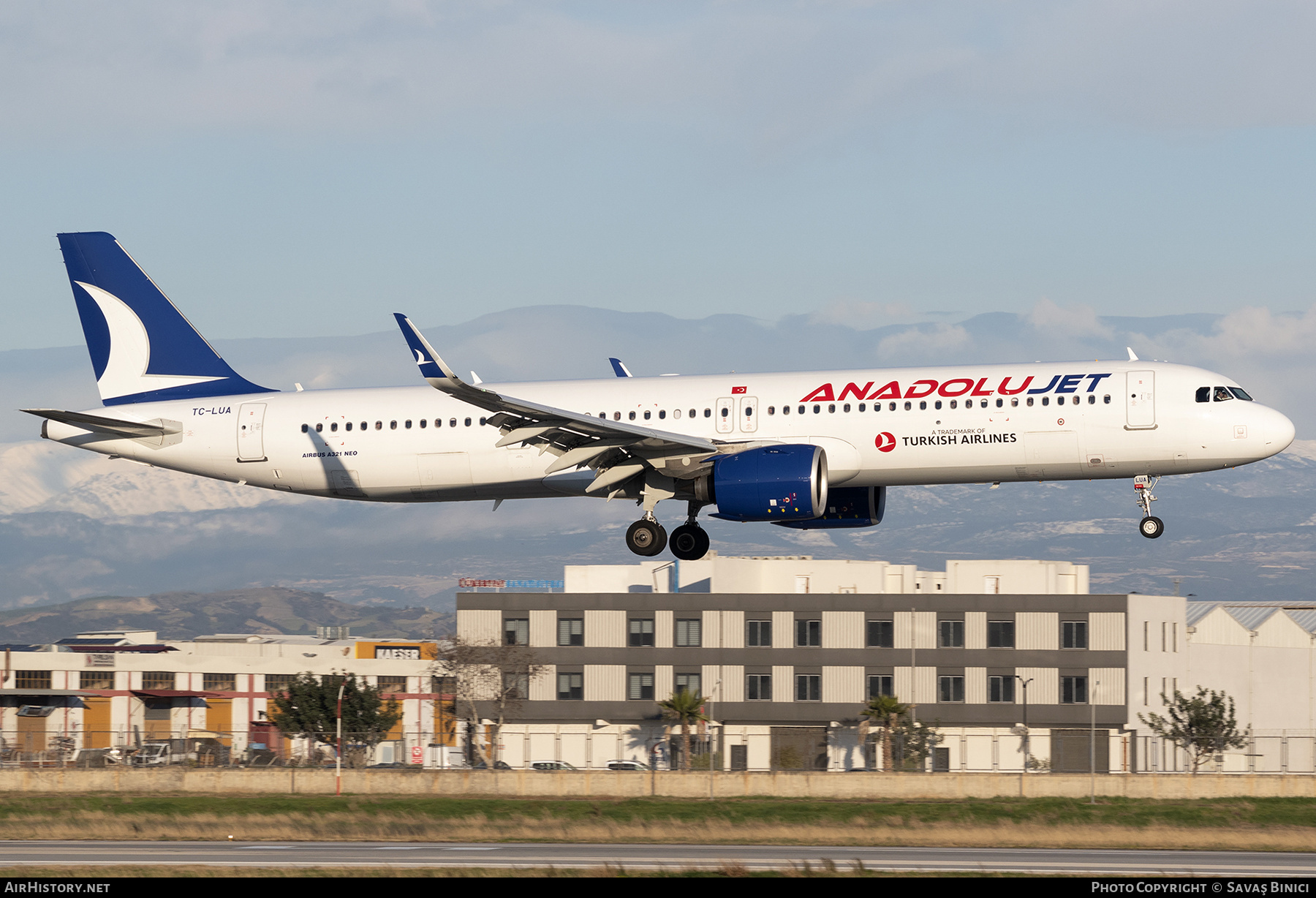 Aircraft Photo of TC-LUA | Airbus A321-271NX | AnadoluJet | AirHistory.net #783263