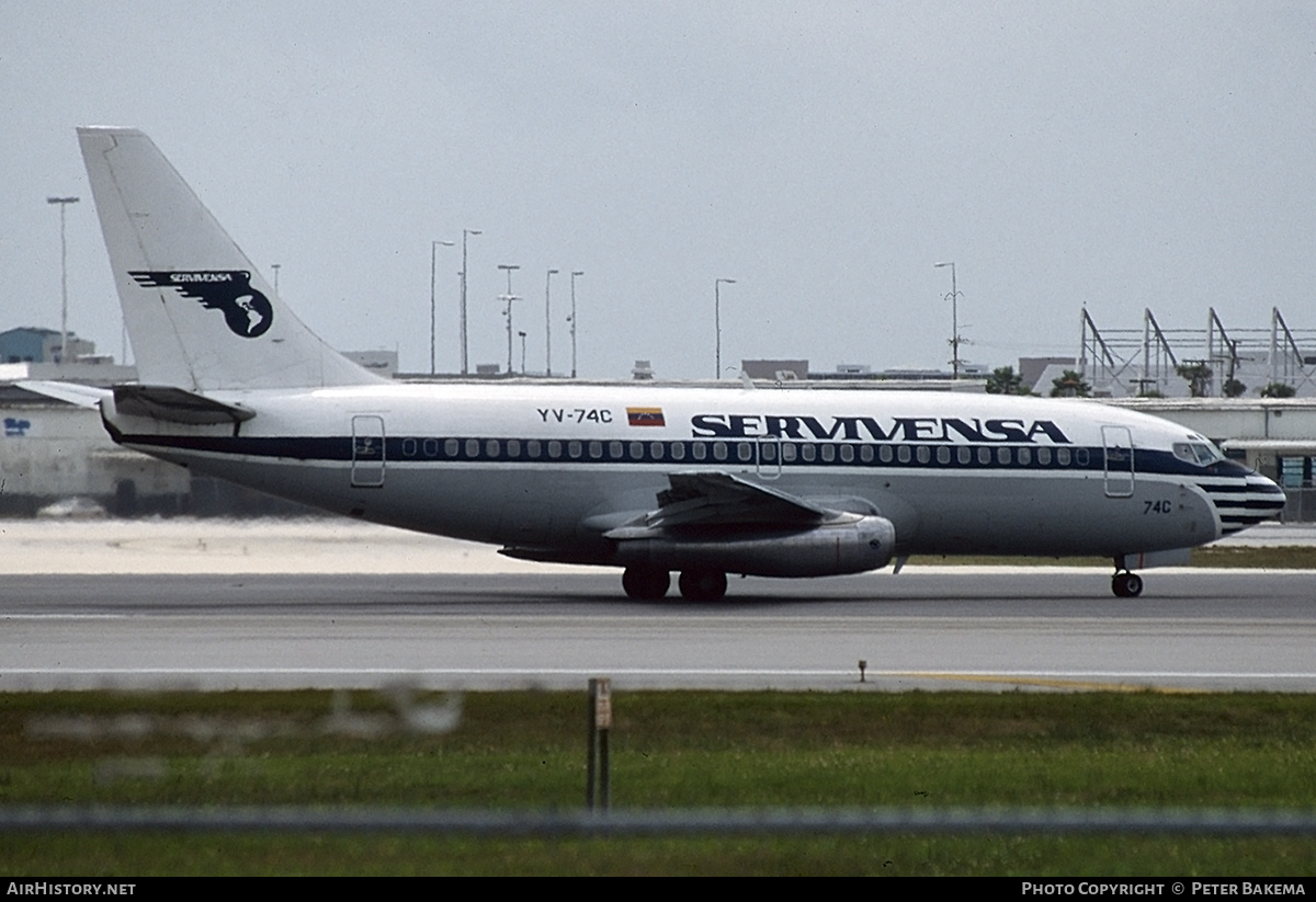 Aircraft Photo of YV-74C | Boeing 737-229/Adv | Servivensa | AirHistory.net #783281