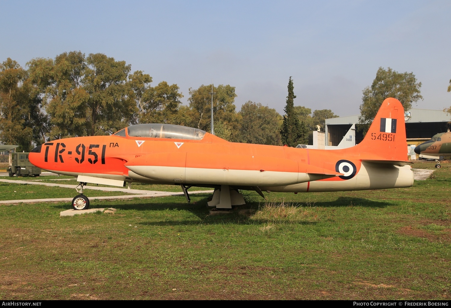Aircraft Photo of 54951 | Lockheed T-33A | Greece - Air Force | AirHistory.net #783283