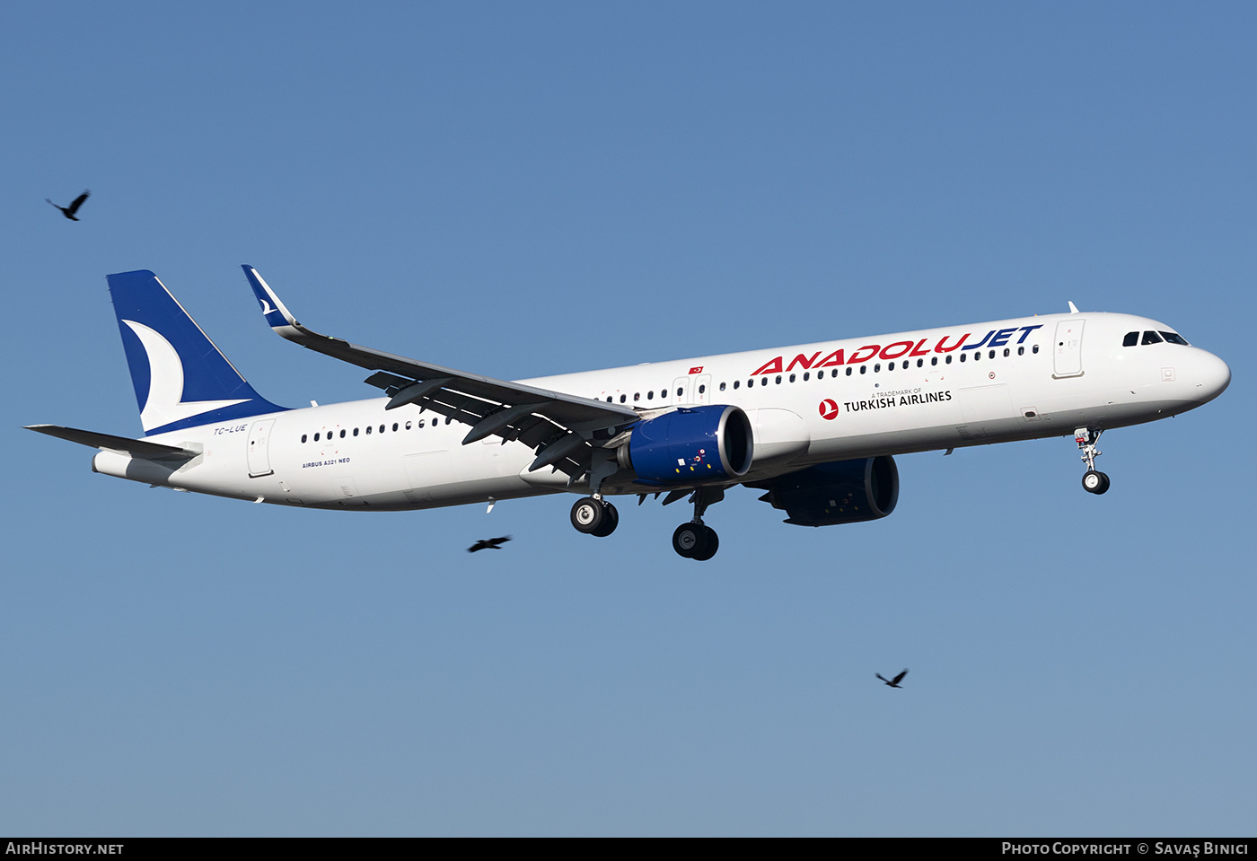 Aircraft Photo of TC-LUE | Airbus A321-271NX | AnadoluJet | AirHistory.net #783286