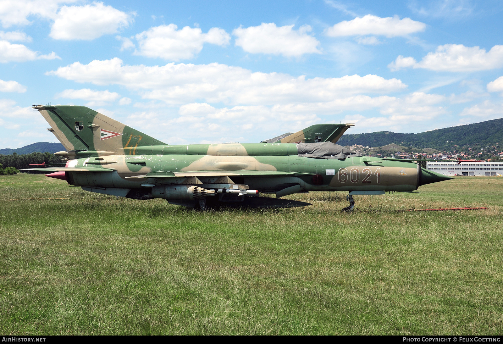 Aircraft Photo of 6021 | Mikoyan-Gurevich MiG-21bis | Hungary - Air Force | AirHistory.net #783287