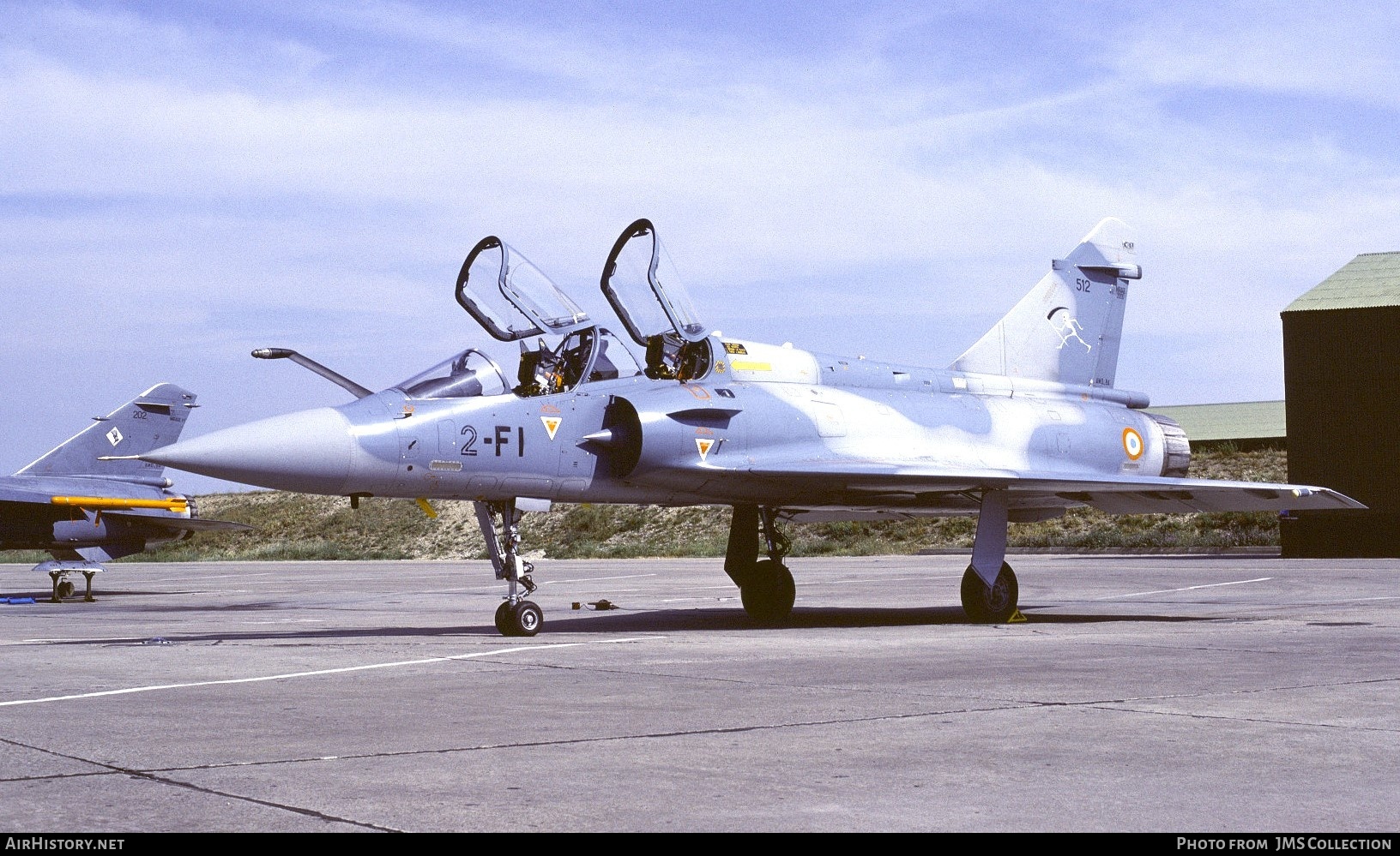Aircraft Photo of 512 | Dassault Mirage 2000B | France - Air Force | AirHistory.net #783293