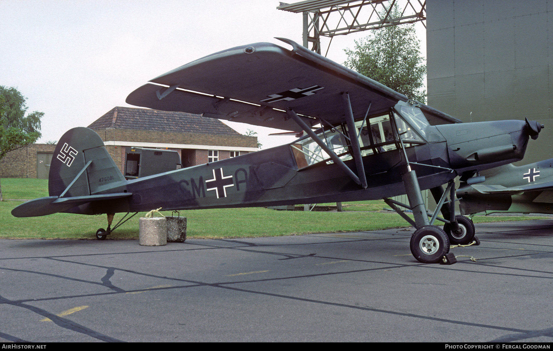 Aircraft Photo of 475081 | Fieseler Fi-156C-7 Storch | Germany - Air Force | AirHistory.net #783302