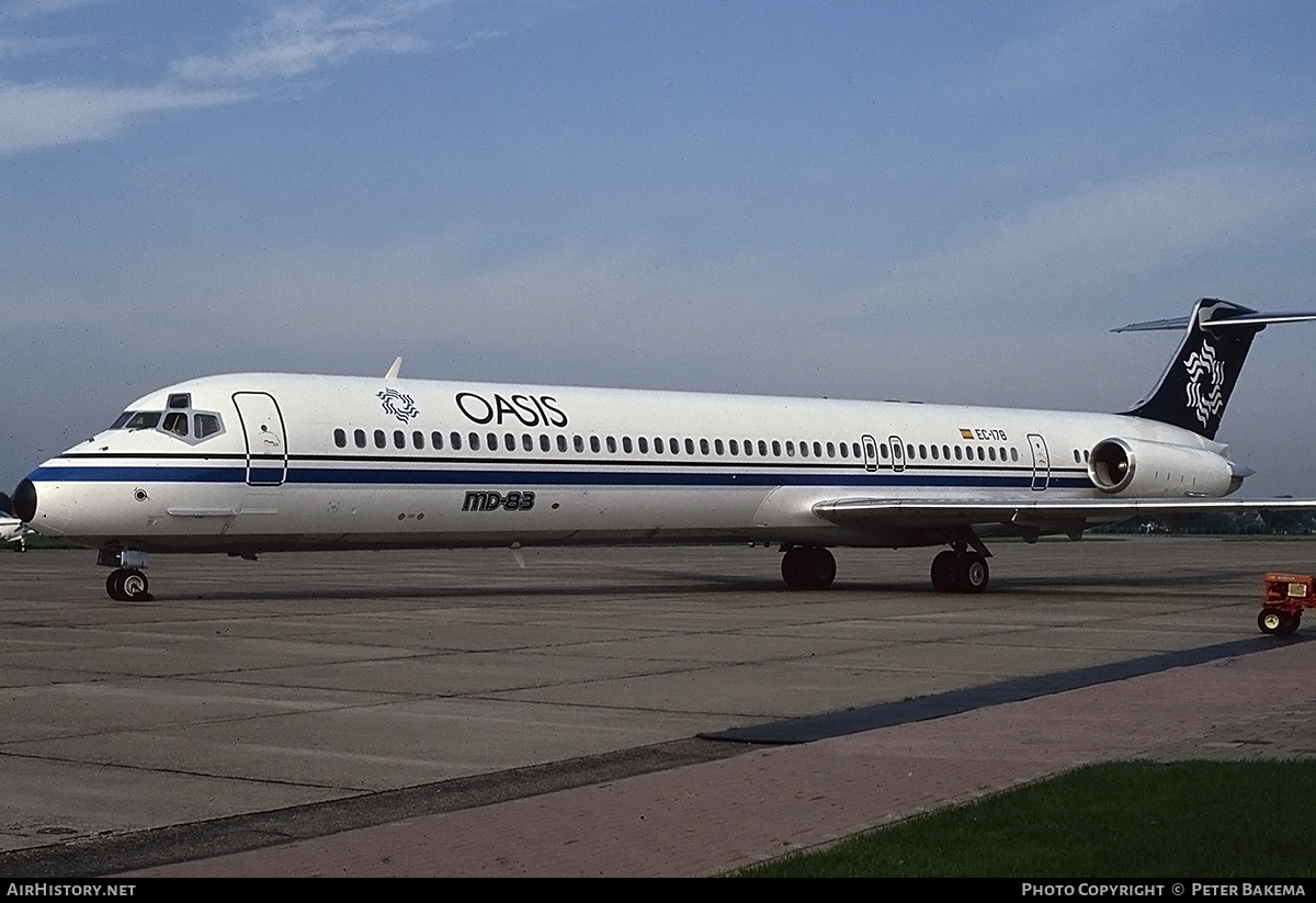 Aircraft Photo of EC-178 | McDonnell Douglas MD-83 (DC-9-83) | Oasis International Airlines | AirHistory.net #783307