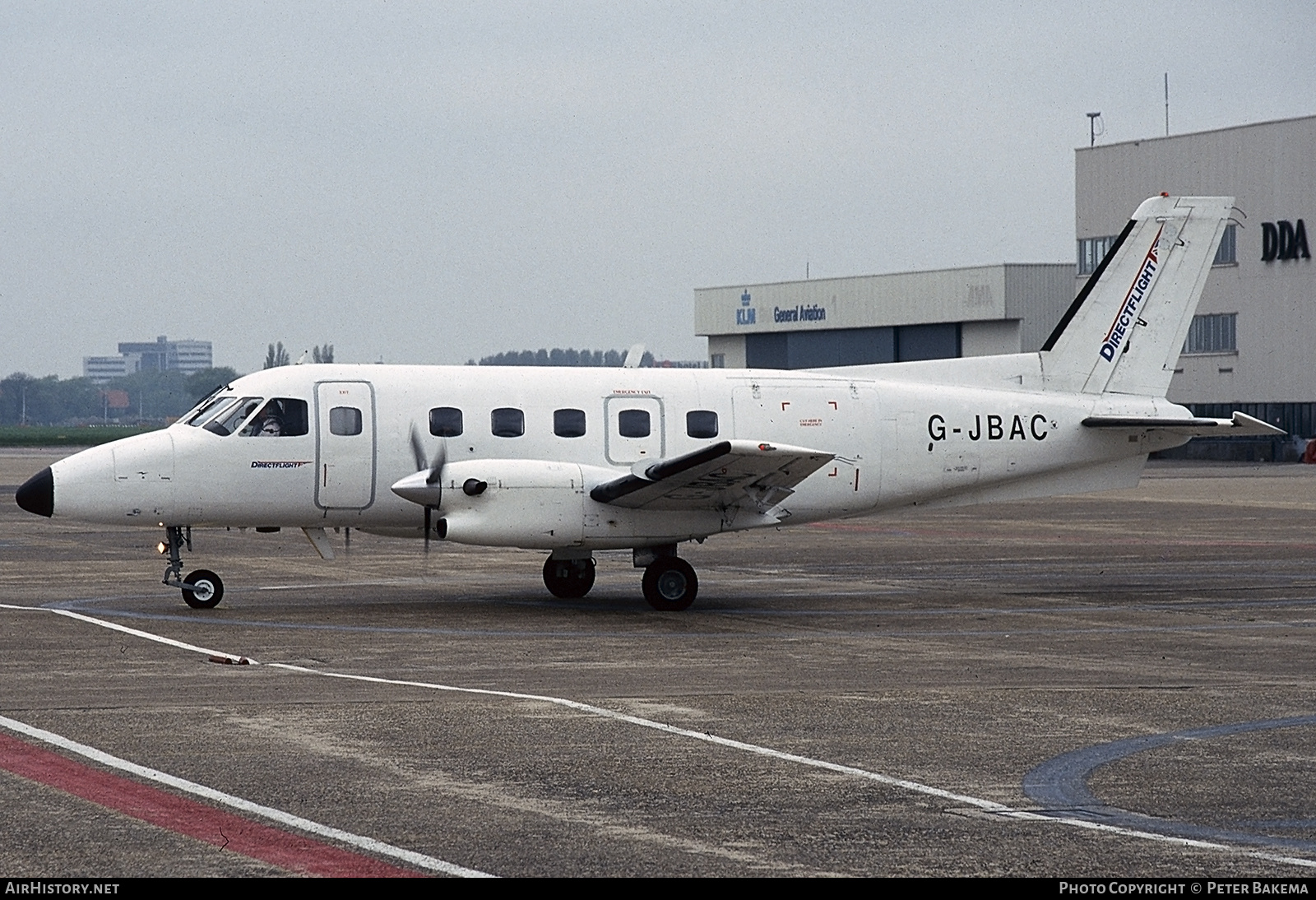 Aircraft Photo of G-JBAC | Embraer EMB-110P1 Bandeirante | DirectFlight | AirHistory.net #783324
