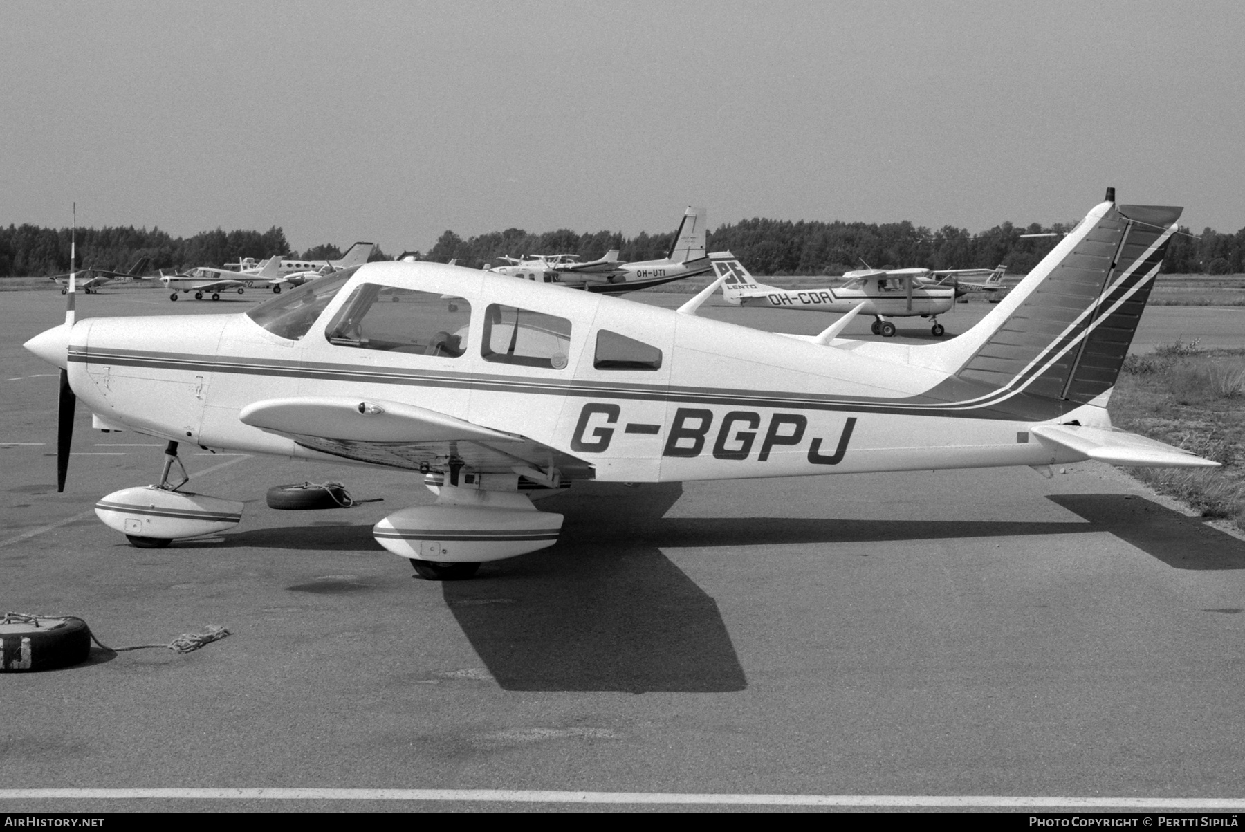 Aircraft Photo of G-BGPJ | Piper PA-28-161 Warrior II | AirHistory.net #783342