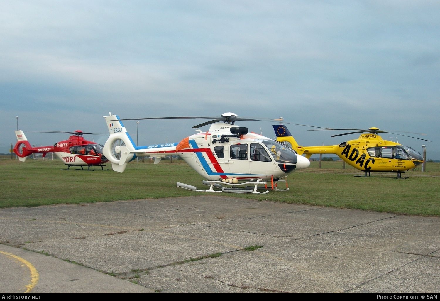 Aircraft Photo of F-ZBGJ | Eurocopter EC-135T-2+ | France - Customs | AirHistory.net #783350