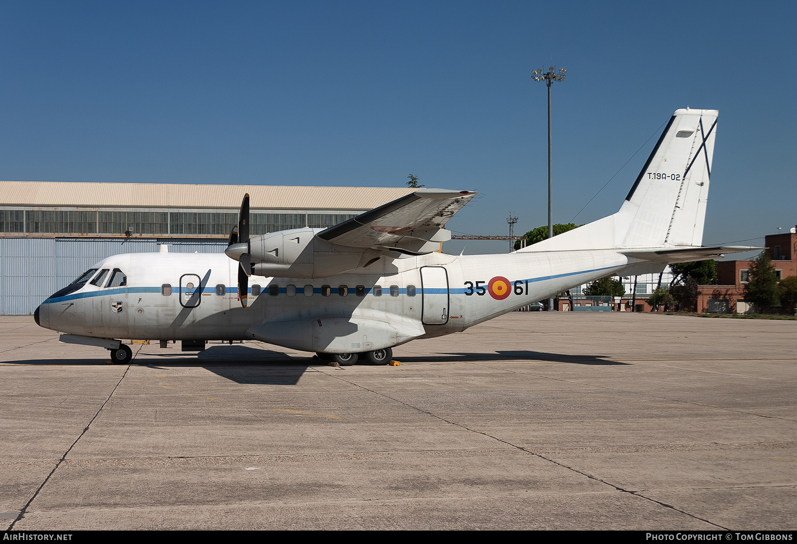 Aircraft Photo of T.19A-02 | CASA/IPTN CN235-100 | Spain - Air Force | AirHistory.net #783351