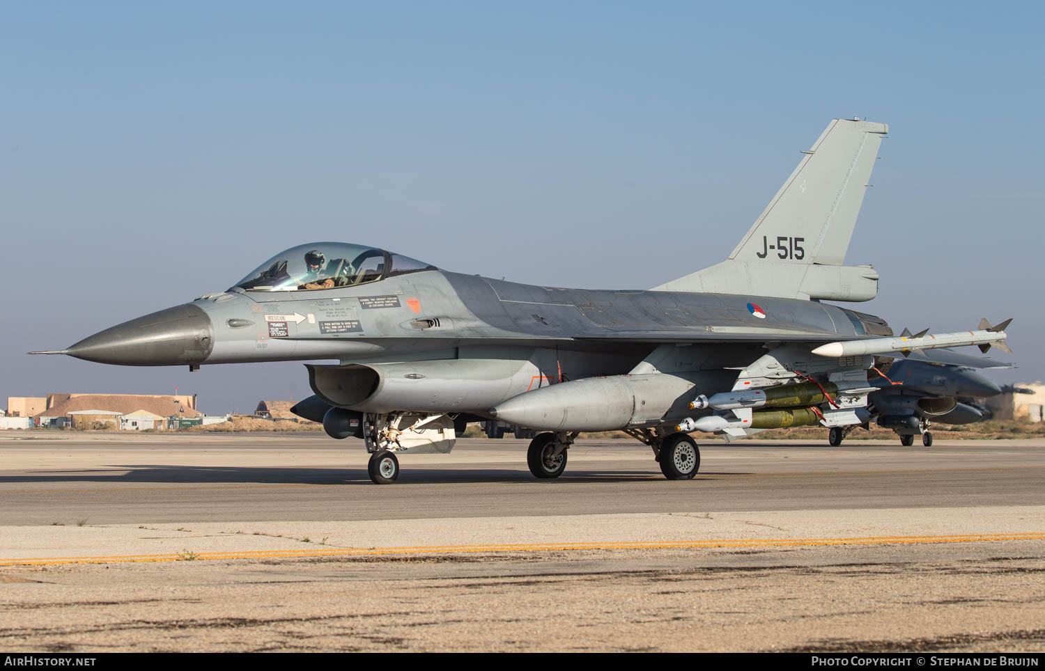 Aircraft Photo of J-515 | General Dynamics F-16AM Fighting Falcon | Netherlands - Air Force | AirHistory.net #783363