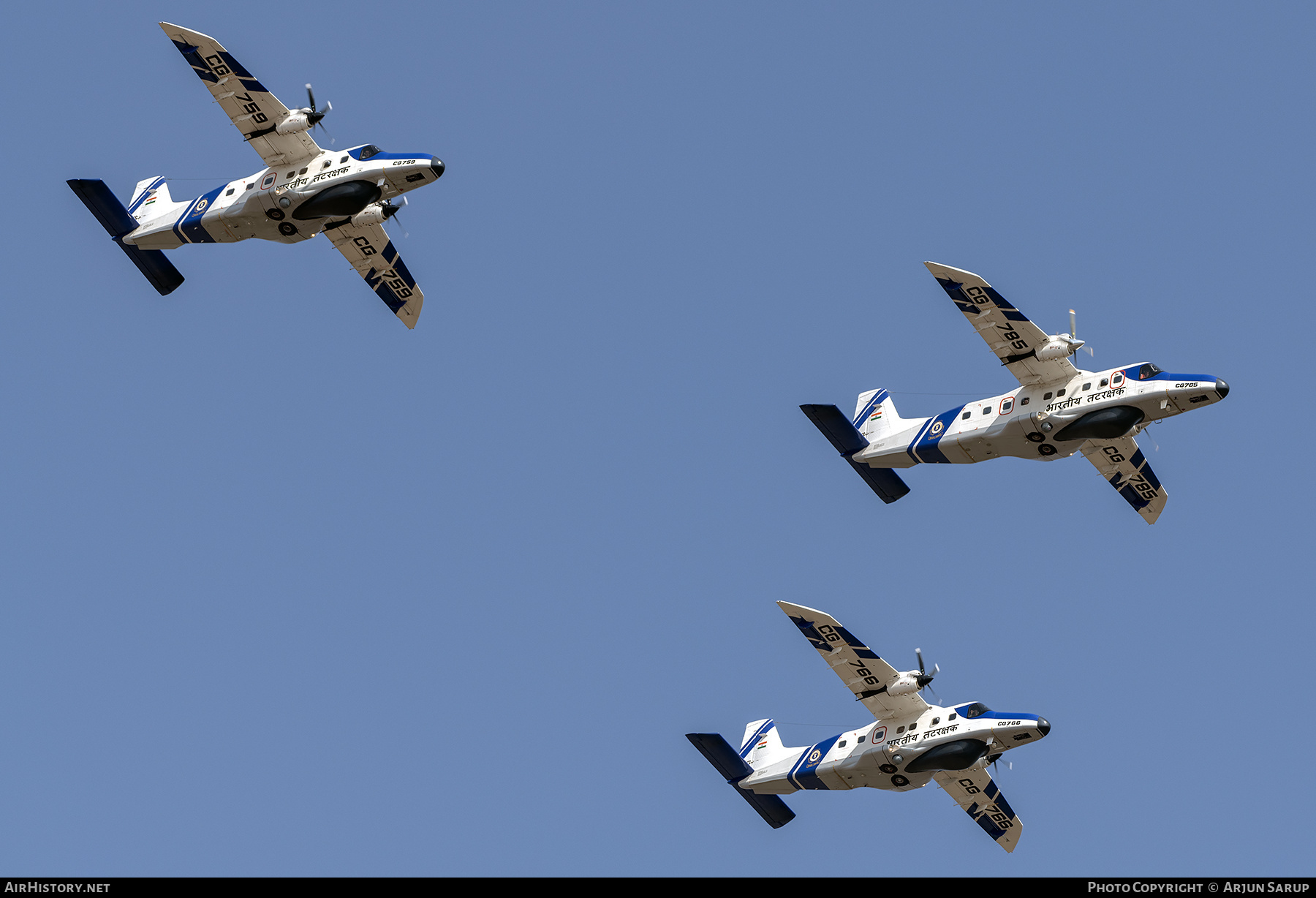 Aircraft Photo of CG785 | Hindustan 228-201 | India - Coast Guard | AirHistory.net #783377