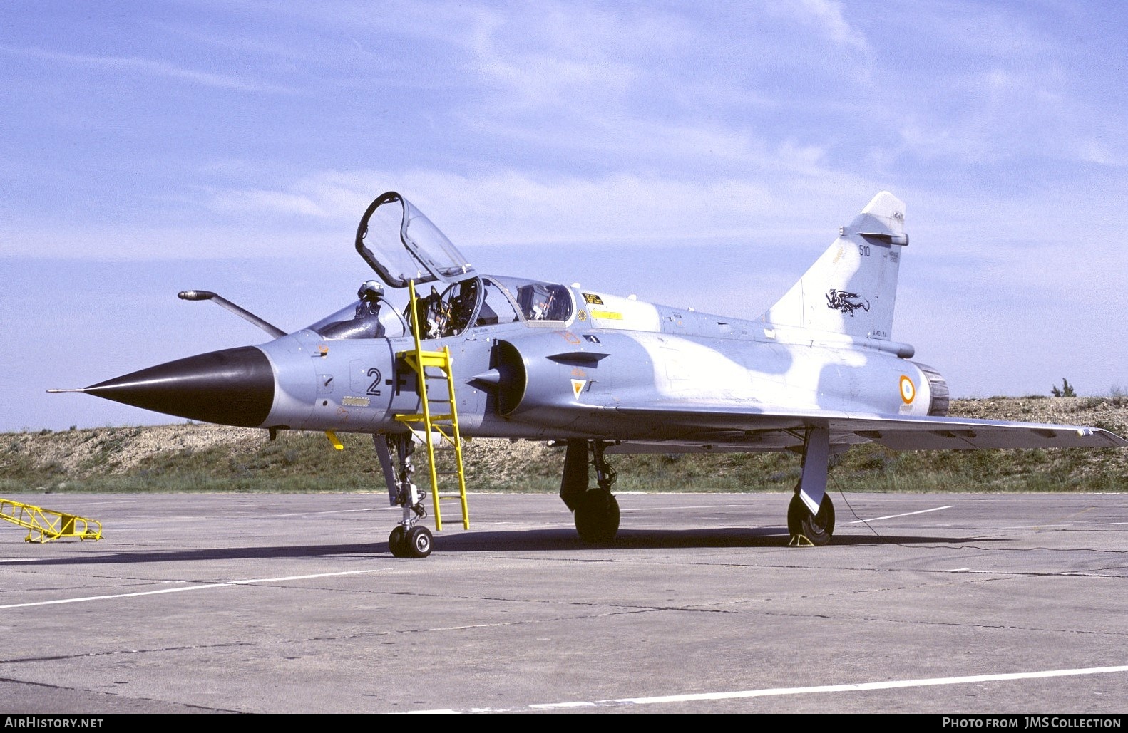 Aircraft Photo of 510 | Dassault Mirage 2000B | France - Air Force | AirHistory.net #783403
