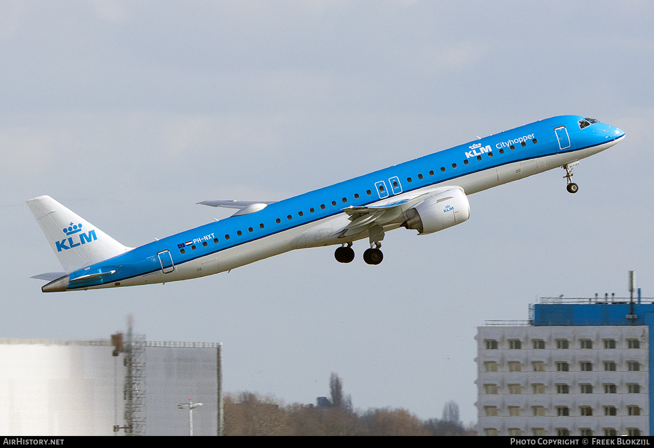 Aircraft Photo of PH-NXT | Embraer 195-E2 (ERJ-190-400 STD) | KLM Cityhopper | AirHistory.net #783411