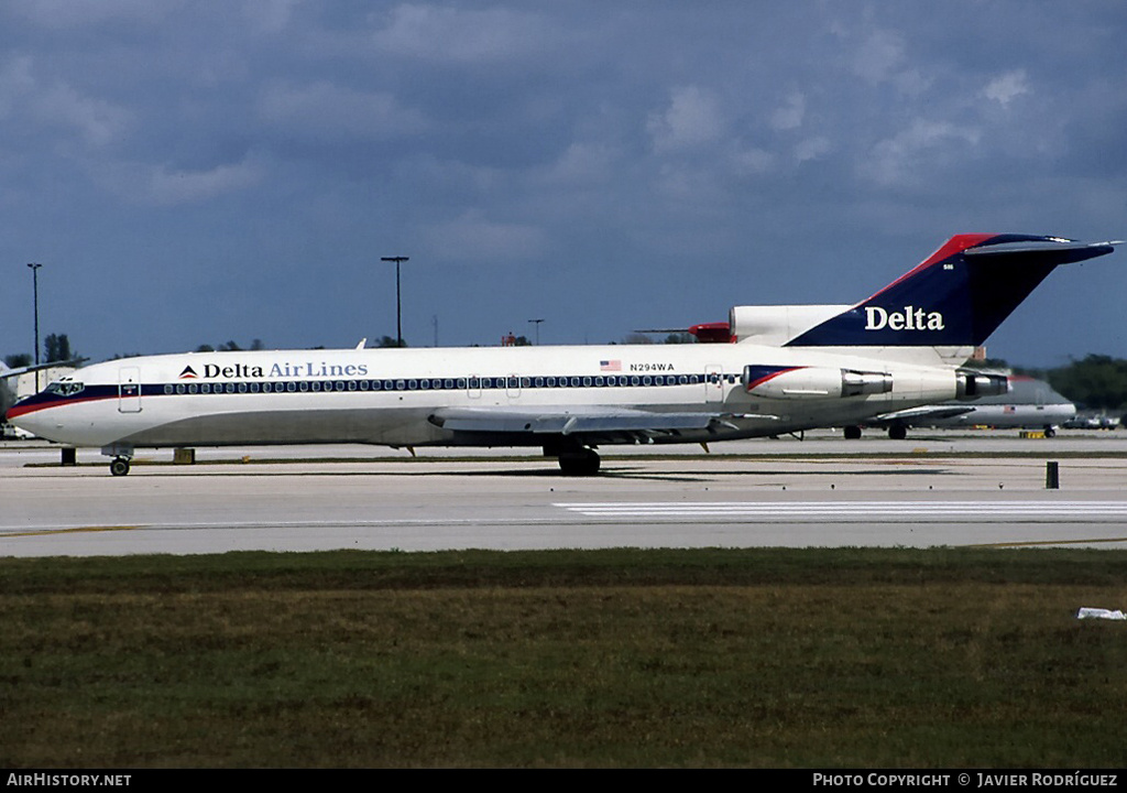 Aircraft Photo of N294WA | Boeing 727-247/Adv | Delta Air Lines | AirHistory.net #783416