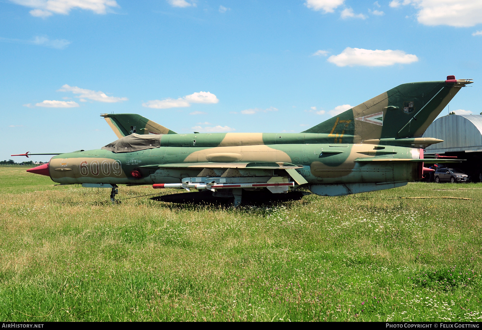 Aircraft Photo of 6009 | Mikoyan-Gurevich MiG-21bis | Hungary - Air Force | AirHistory.net #783419