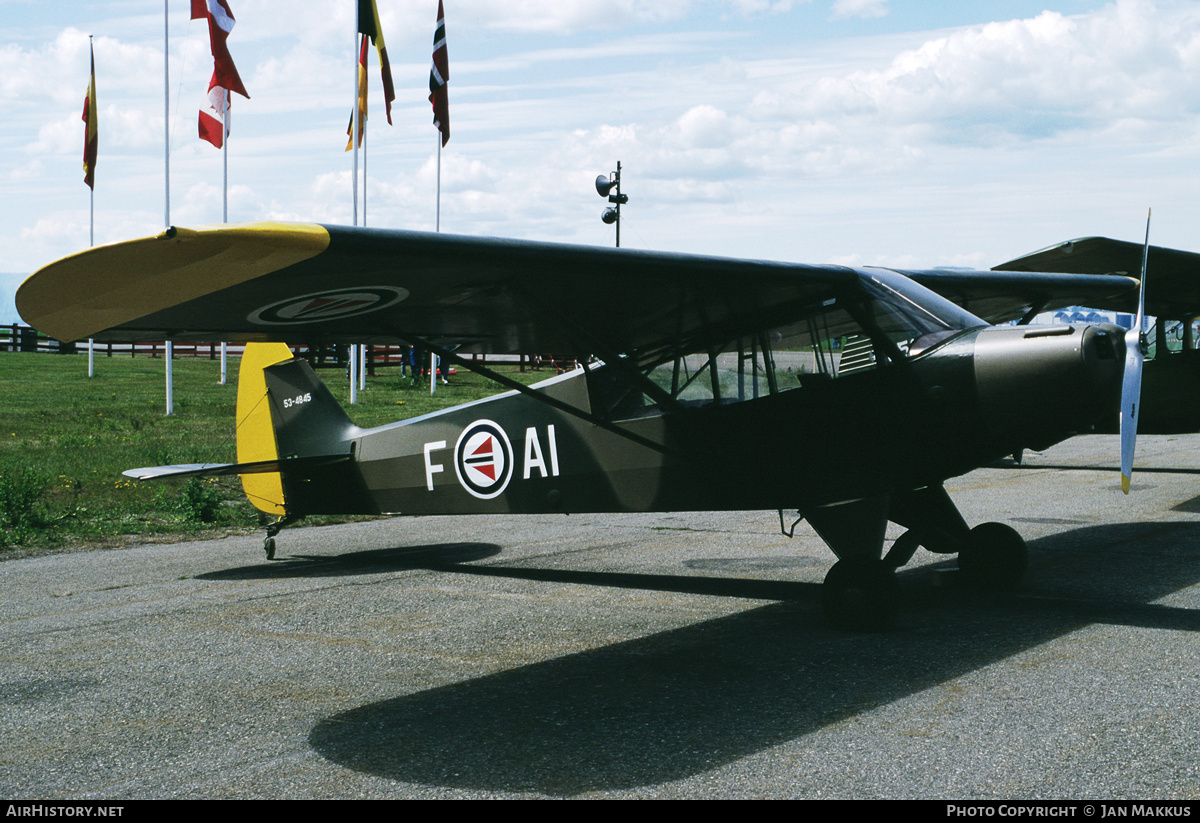 Aircraft Photo of 53-4845 | Piper L-18C Super Cub | Norway - Air Force | AirHistory.net #783421