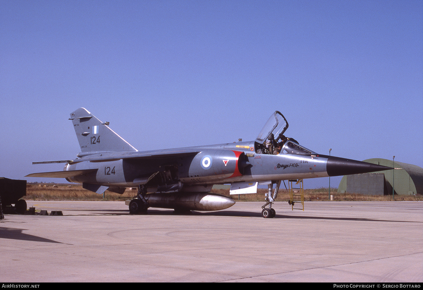 Aircraft Photo of 124 | Dassault Mirage F1CG | Greece - Air Force | AirHistory.net #783423