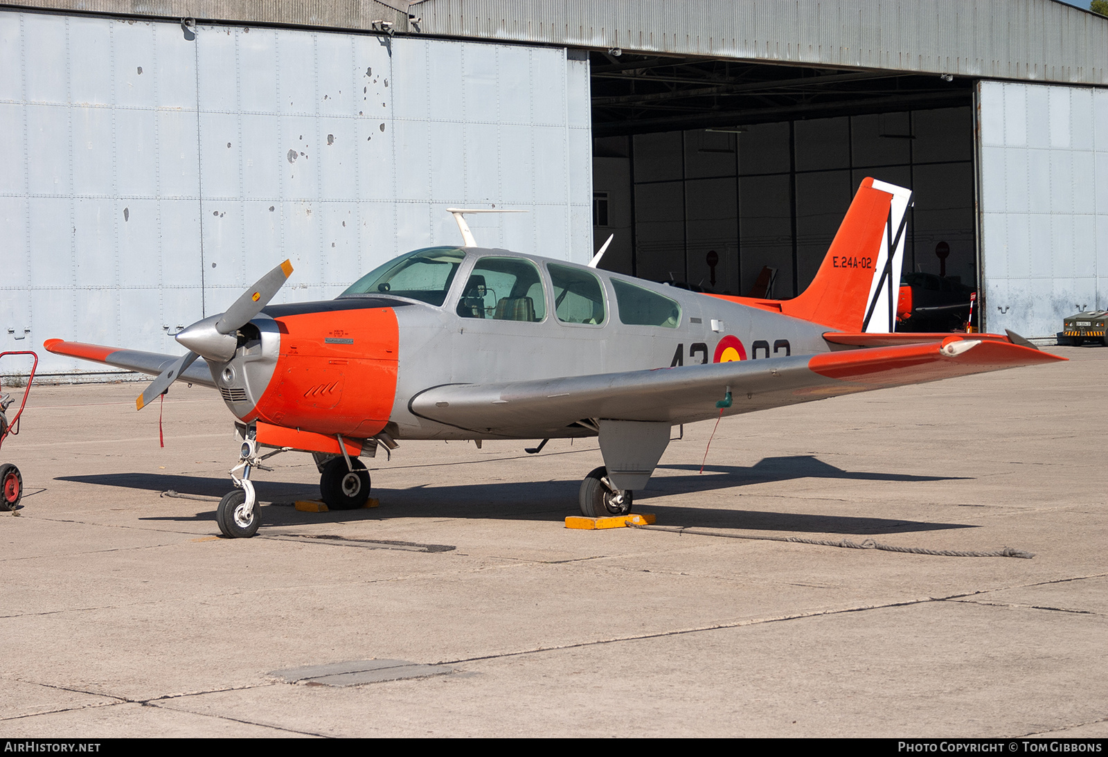 Aircraft Photo of E.24A-02 | Beech F33C Bonanza | Spain - Air Force | AirHistory.net #783433