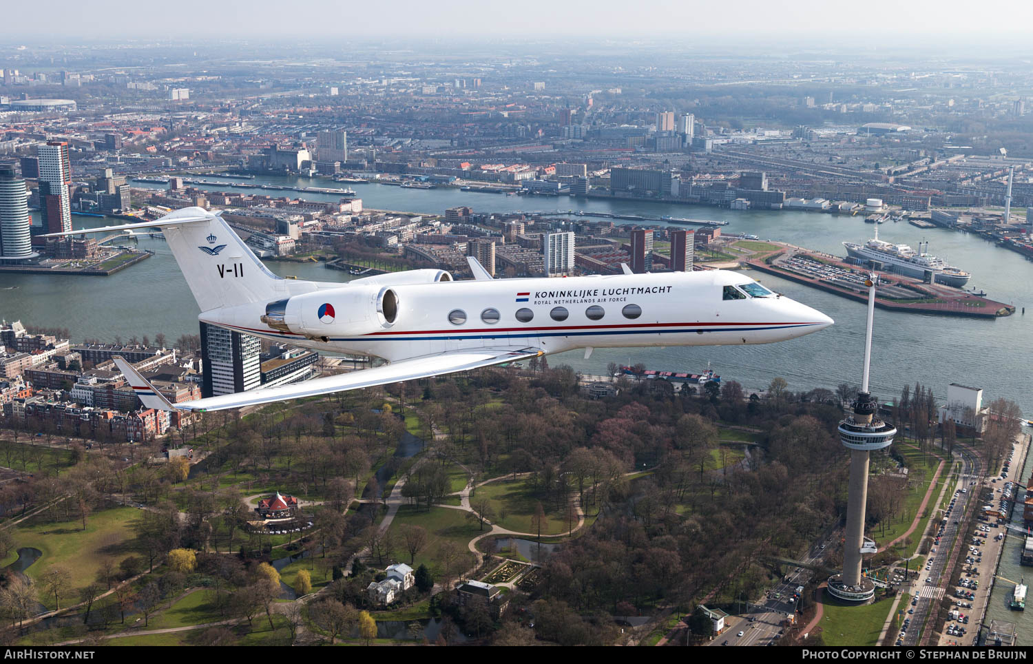 Aircraft Photo of V-11 | Gulfstream Aerospace G-IV Gulfstream IV | Netherlands - Air Force | AirHistory.net #783442