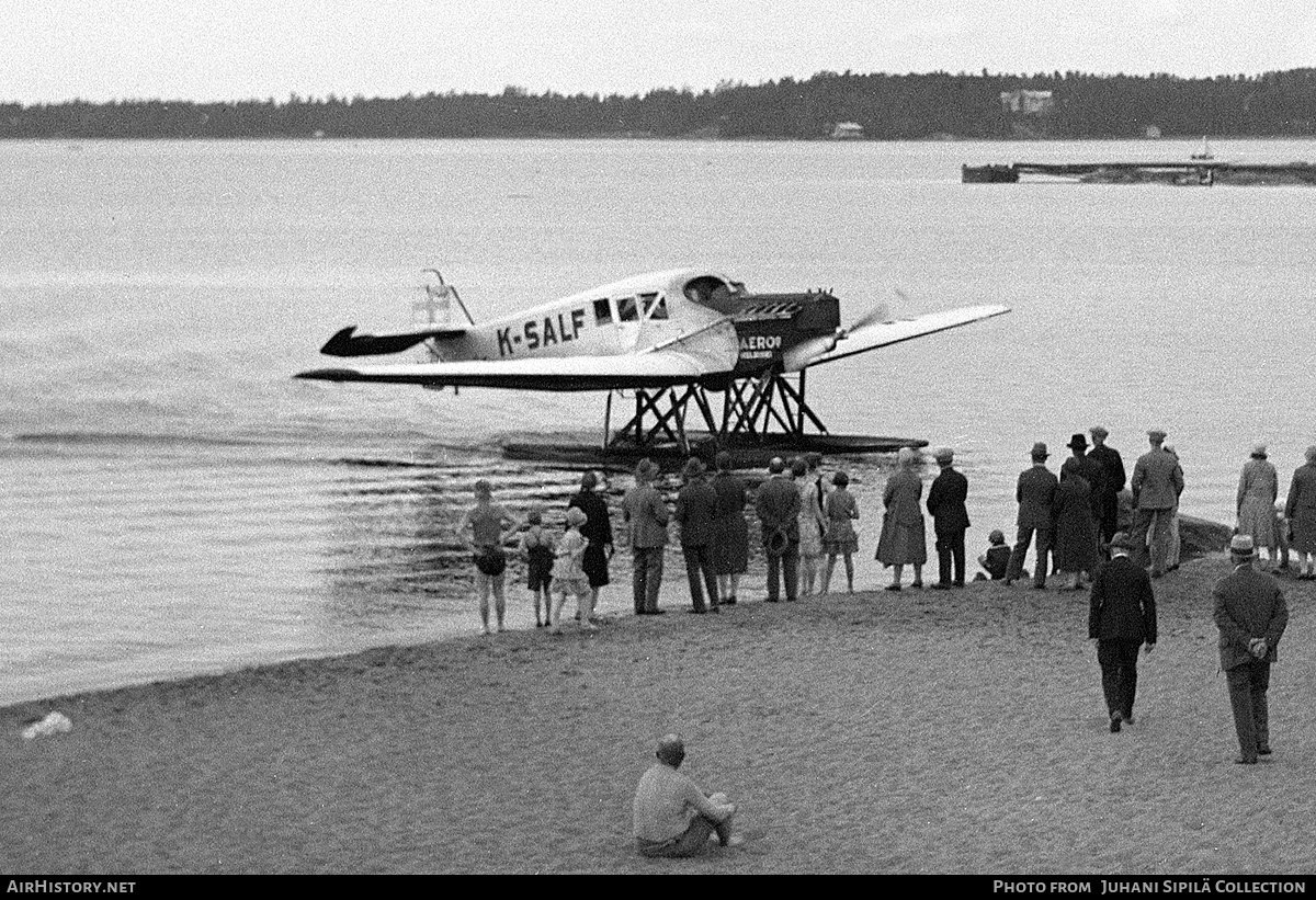 Aircraft Photo of K-SALF | Junkers F 13fe | Aero O/Y | AirHistory.net #783445
