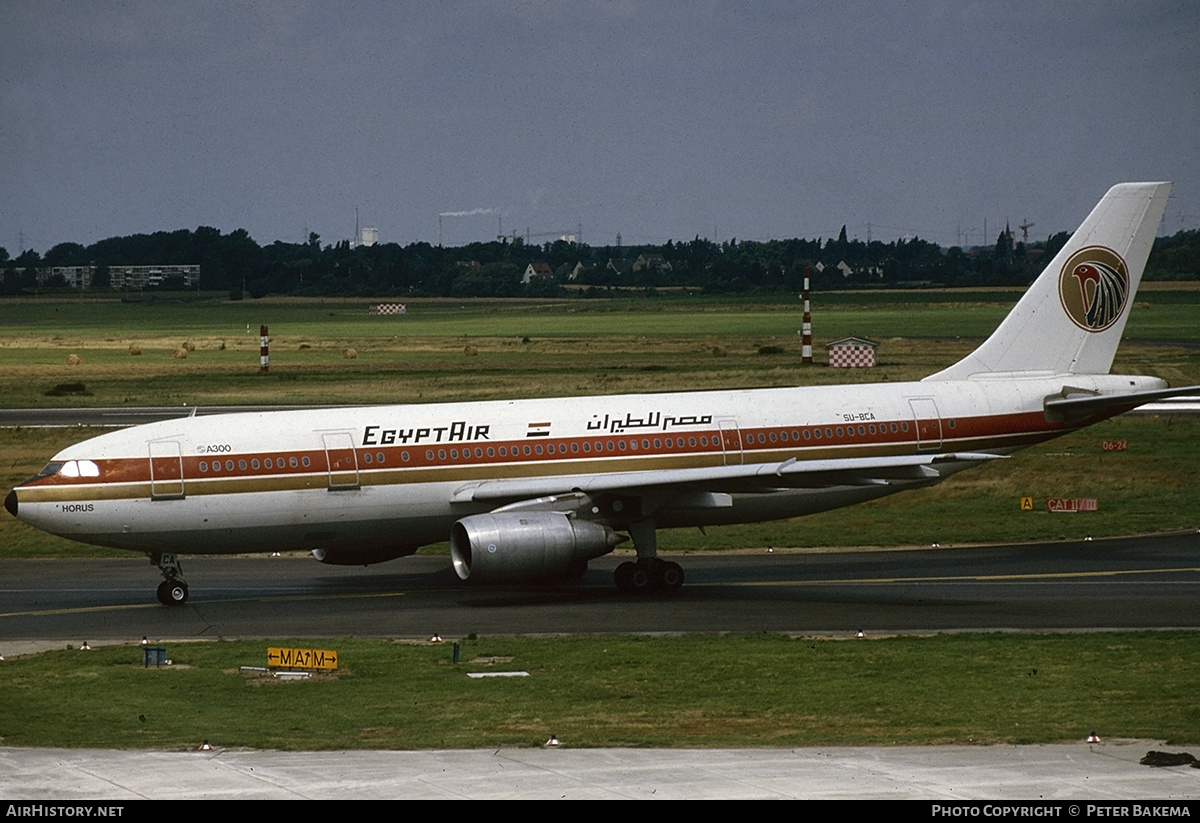 Aircraft Photo of SU-BCA | Airbus A300B4-203 | EgyptAir | AirHistory.net #783457