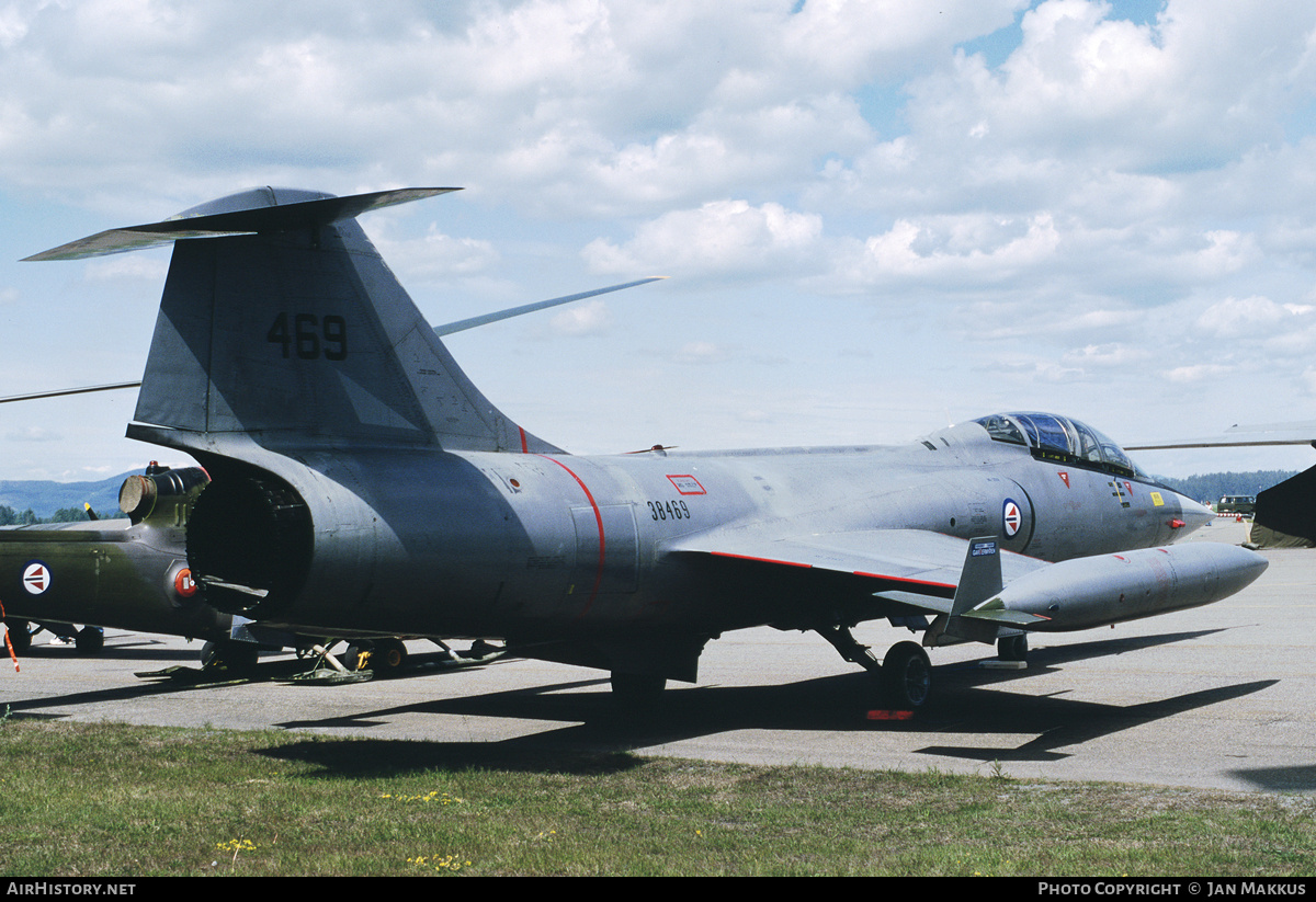 Aircraft Photo of 469 / 38469 | Lockheed TF-104G Starfighter | Norway - Air Force | AirHistory.net #783459