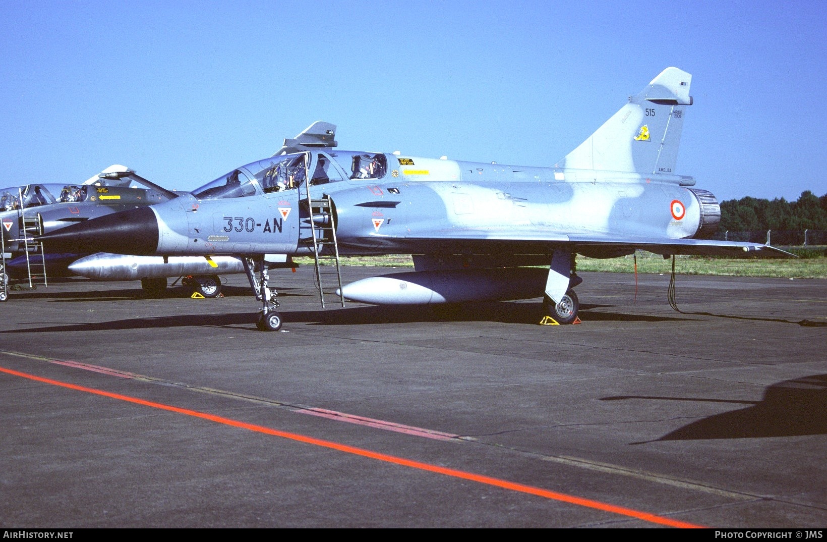 Aircraft Photo of 515 | Dassault Mirage 2000B | France - Air Force | AirHistory.net #783464