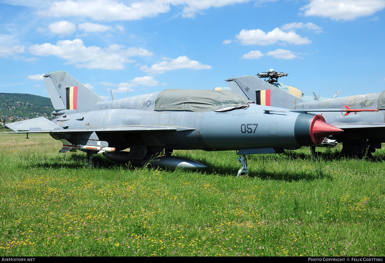 Aircraft Photo of 057 | Mikoyan-Gurevich MiG-21UM | Hungary - Air Force | USA - Air Force | AirHistory.net #783469