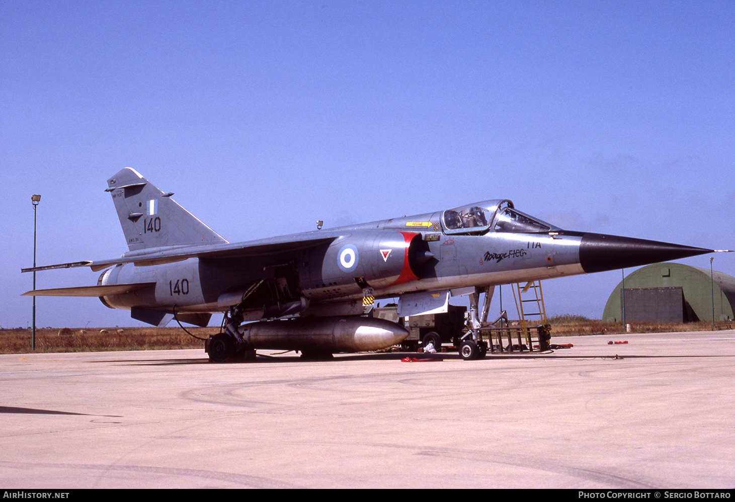 Aircraft Photo of 140 | Dassault Mirage F1CG | Greece - Air Force | AirHistory.net #783477