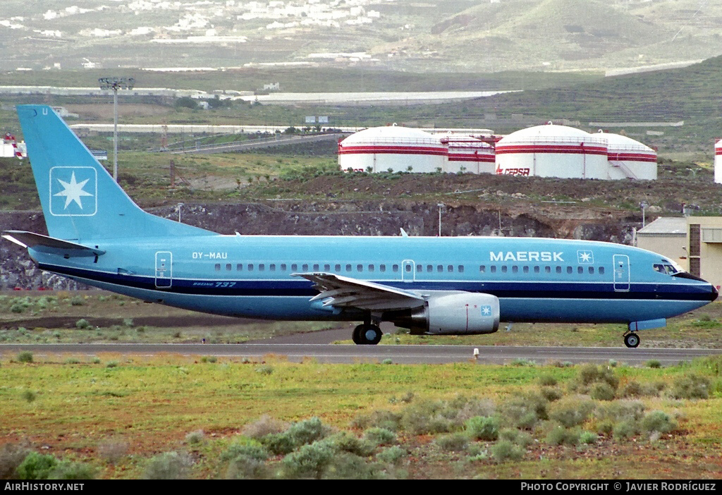Aircraft Photo of OY-MAU | Boeing 737-3L9 | Maersk Air | AirHistory.net #783482