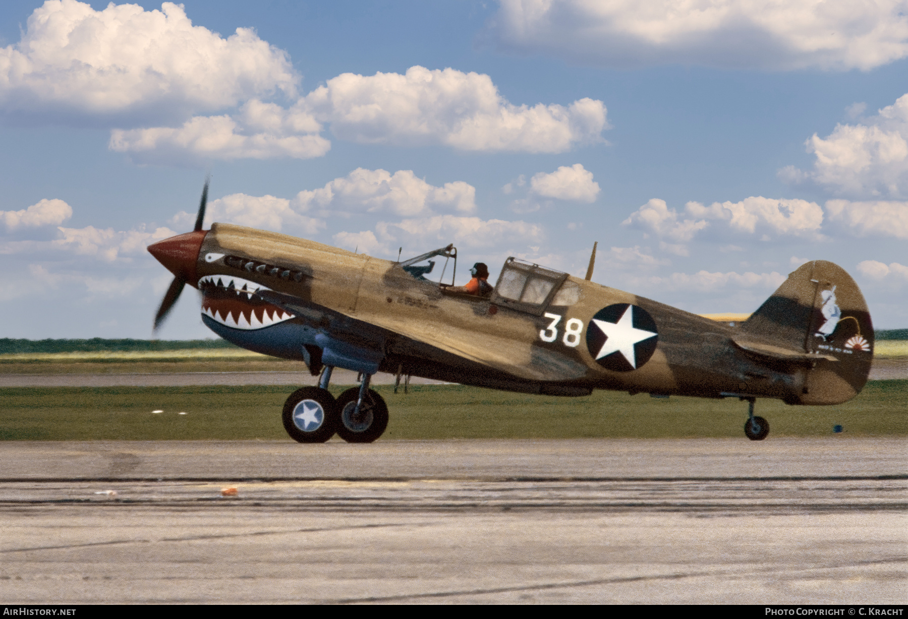 Aircraft Photo of N1207V | Curtiss P-40E Warhawk | USA - Air Force | AirHistory.net #783494