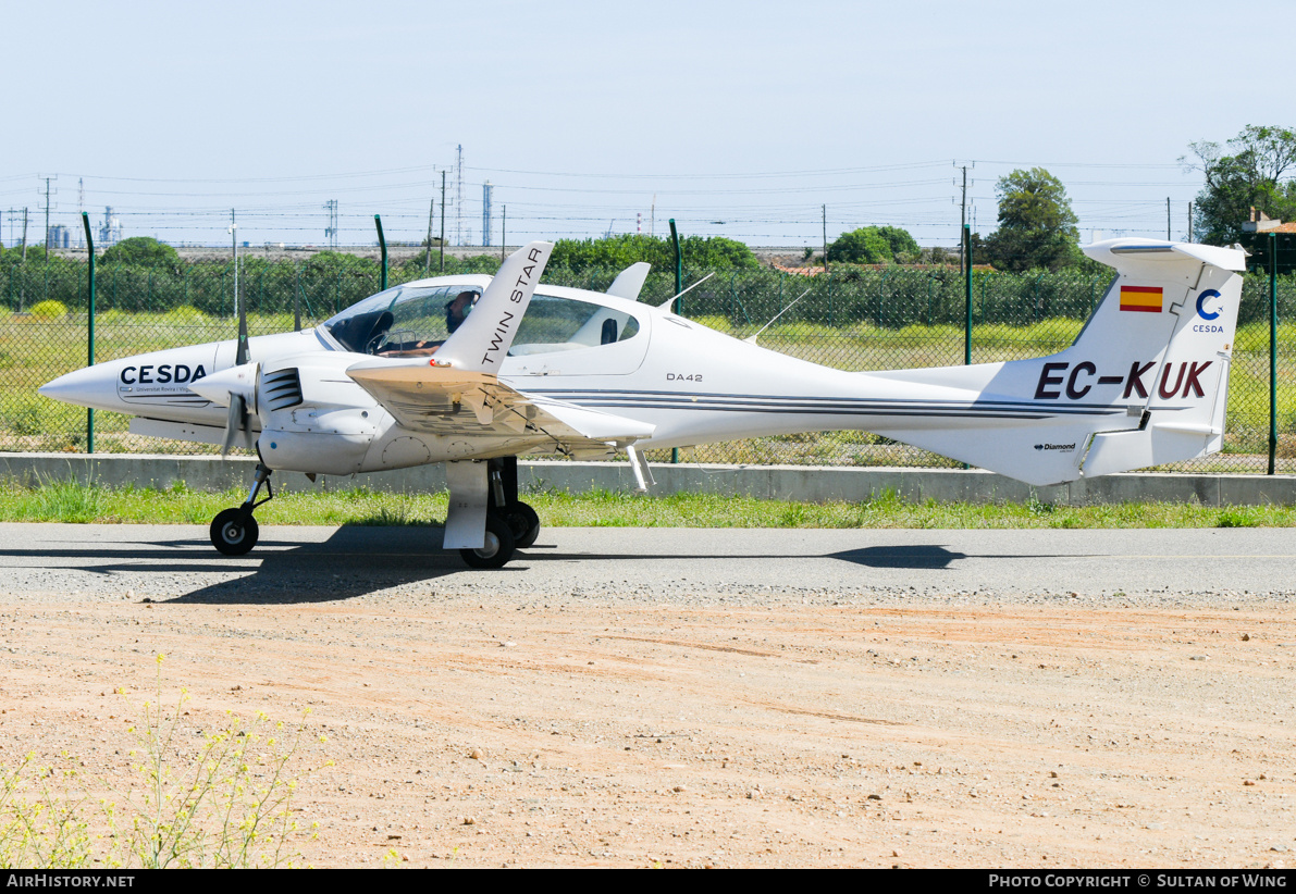 Aircraft Photo of EC-KUK | Diamond DA42-180 Twin Star | Cesda | AirHistory.net #783511