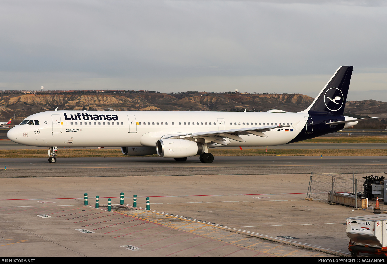 Aircraft Photo of D-AIRN | Airbus A321-131 | Lufthansa | AirHistory.net #783538
