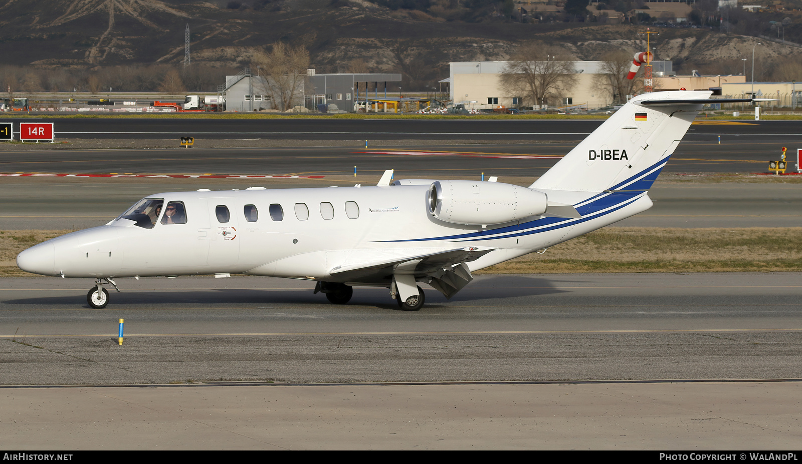 Aircraft Photo of D-IBEA | Cessna 525A CitationJet CJ2+ | Atlantic Air Solutions | AirHistory.net #783539