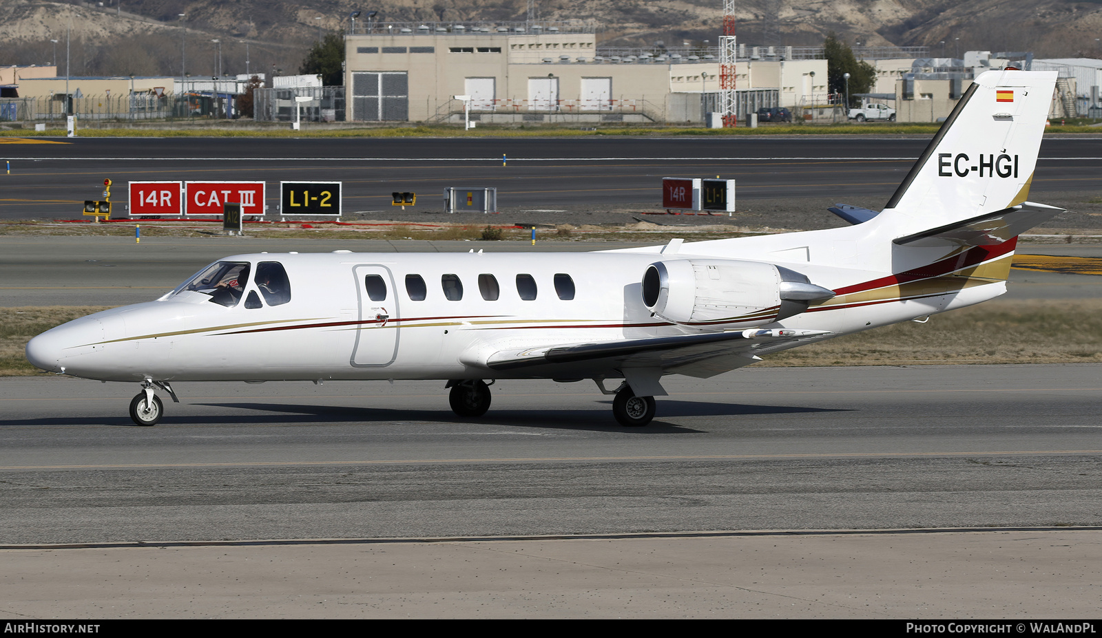 Aircraft Photo of EC-HGI | Cessna 550 Citation II | AirHistory.net #783540