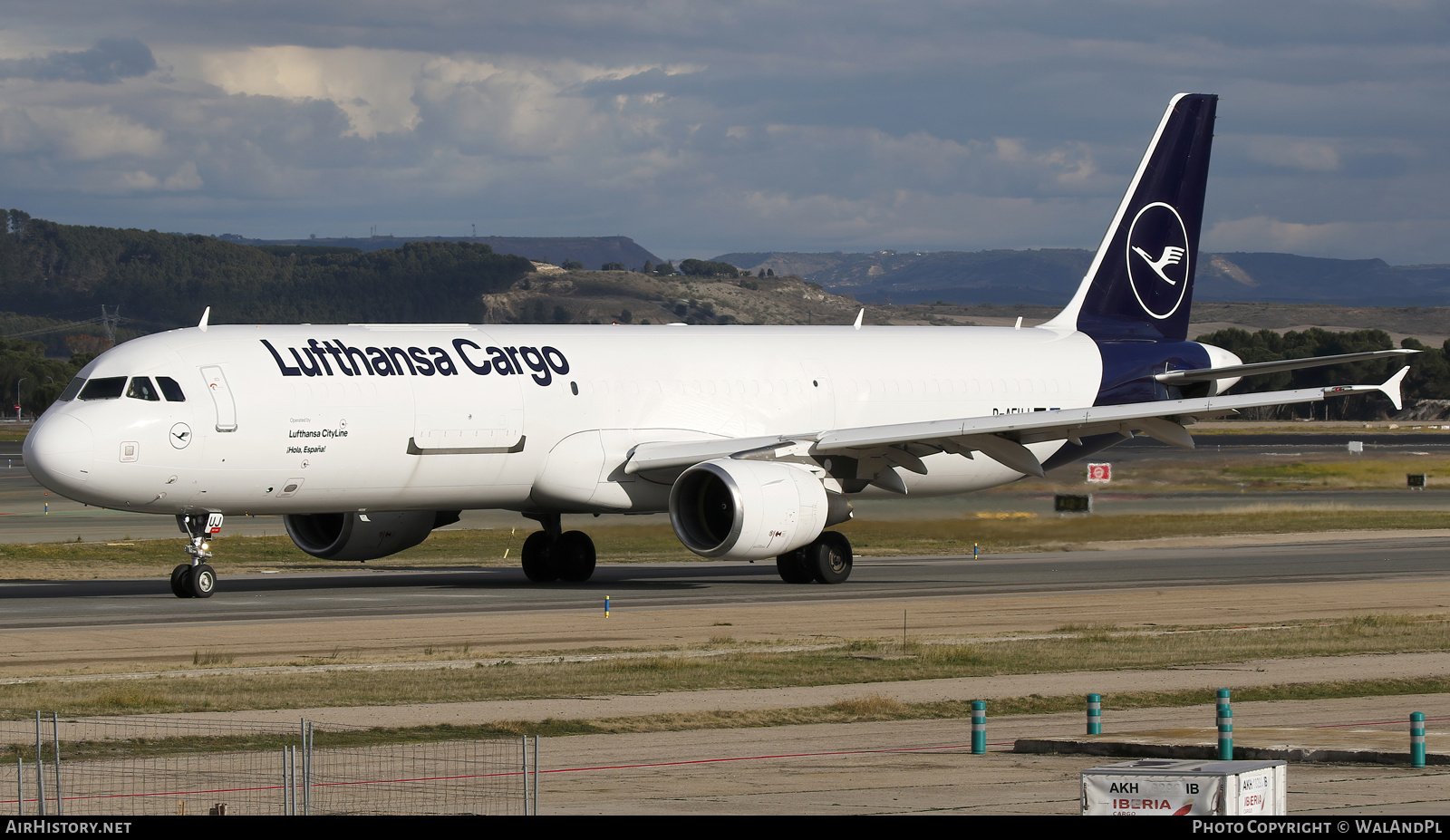 Aircraft Photo of D-AEUJ | Airbus A321-211/P2F | Lufthansa Cargo | AirHistory.net #783542