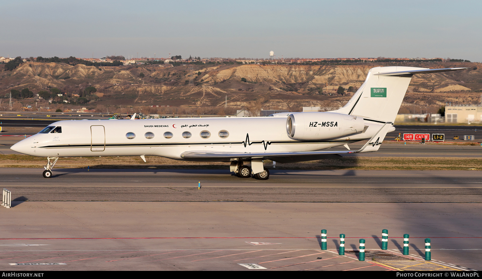 Aircraft Photo of HZ-MS5A | Gulfstream Aerospace G-V Gulfstream V | Saudi Medevac | AirHistory.net #783546
