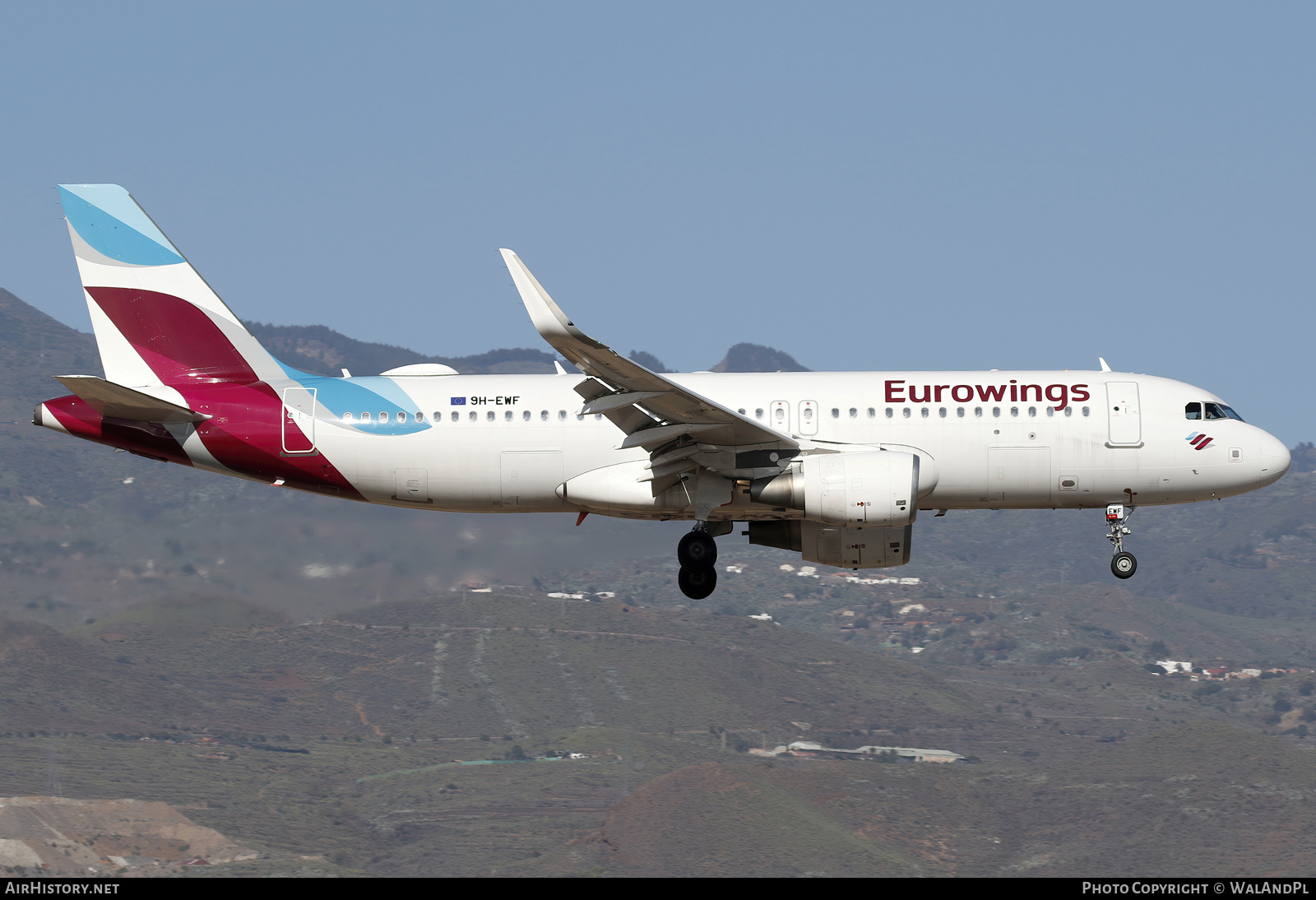 Aircraft Photo of 9H-EWF | Airbus A320-214 | Eurowings | AirHistory.net #783550