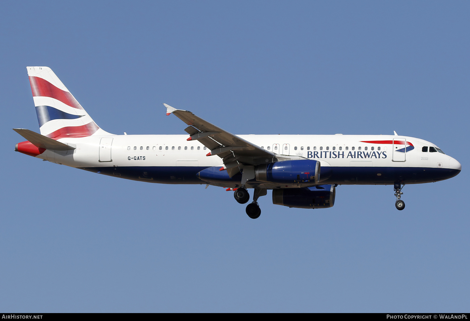 Aircraft Photo of G-GATS | Airbus A320-232 | British Airways | AirHistory.net #783551