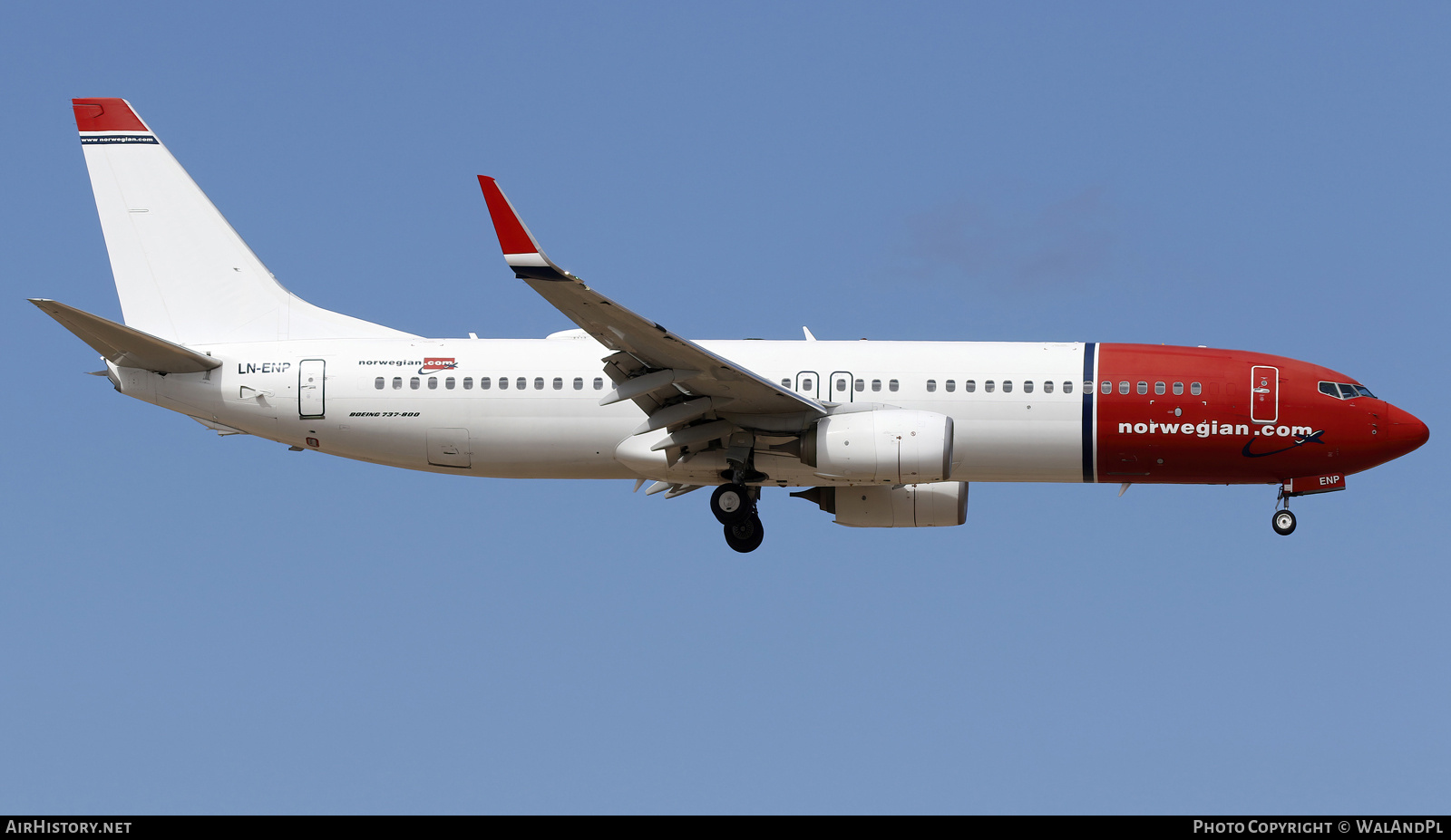 Aircraft Photo of LN-ENP | Boeing 737-8JP | Norwegian | AirHistory.net #783553