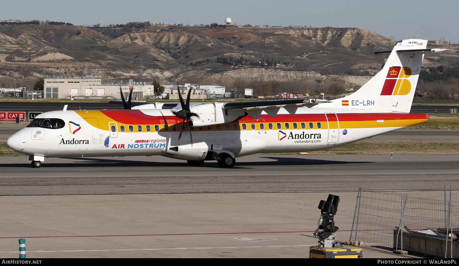 Aircraft Photo of EC-LRH | ATR ATR-72-600 (ATR-72-212A) | Iberia Regional | AirHistory.net #783560