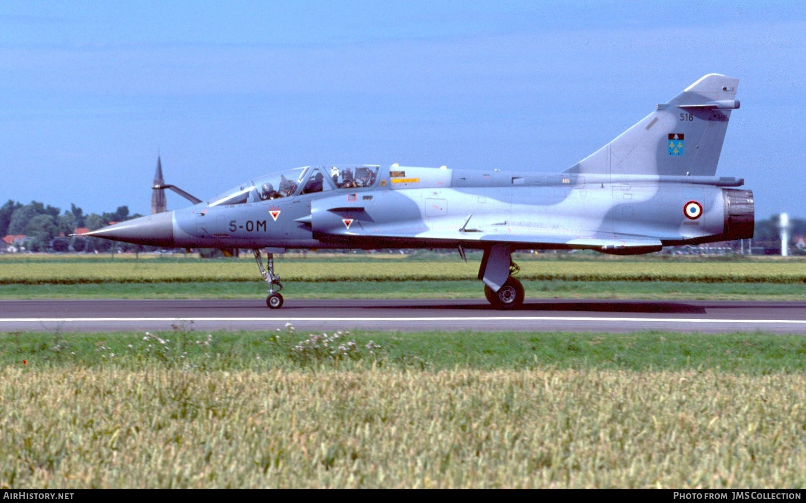 Aircraft Photo of 518 | Dassault Mirage 2000B | France - Air Force | AirHistory.net #783568
