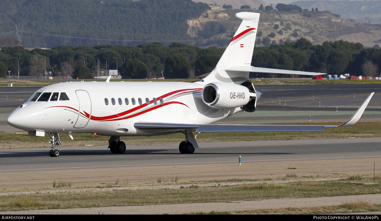 Aircraft Photo of OE-HHS | Dassault Falcon 2000LX | AirHistory.net #783571