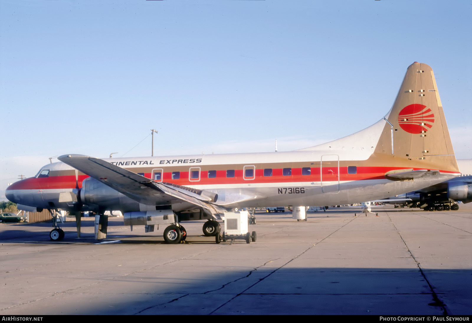 Aircraft Photo of N73166 | Convair 580 | Continental Express | AirHistory.net #783585