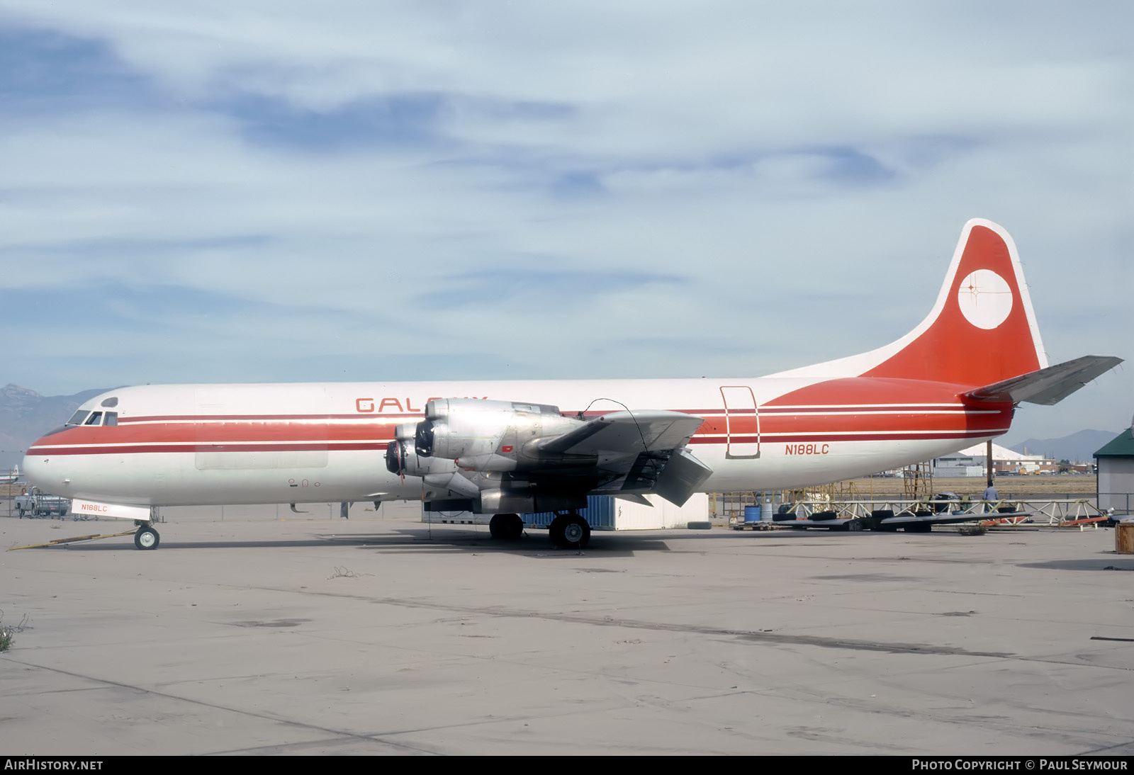 Aircraft Photo of N188LC | Lockheed L-188A(F) Electra | Galaxy Airlines | AirHistory.net #783589