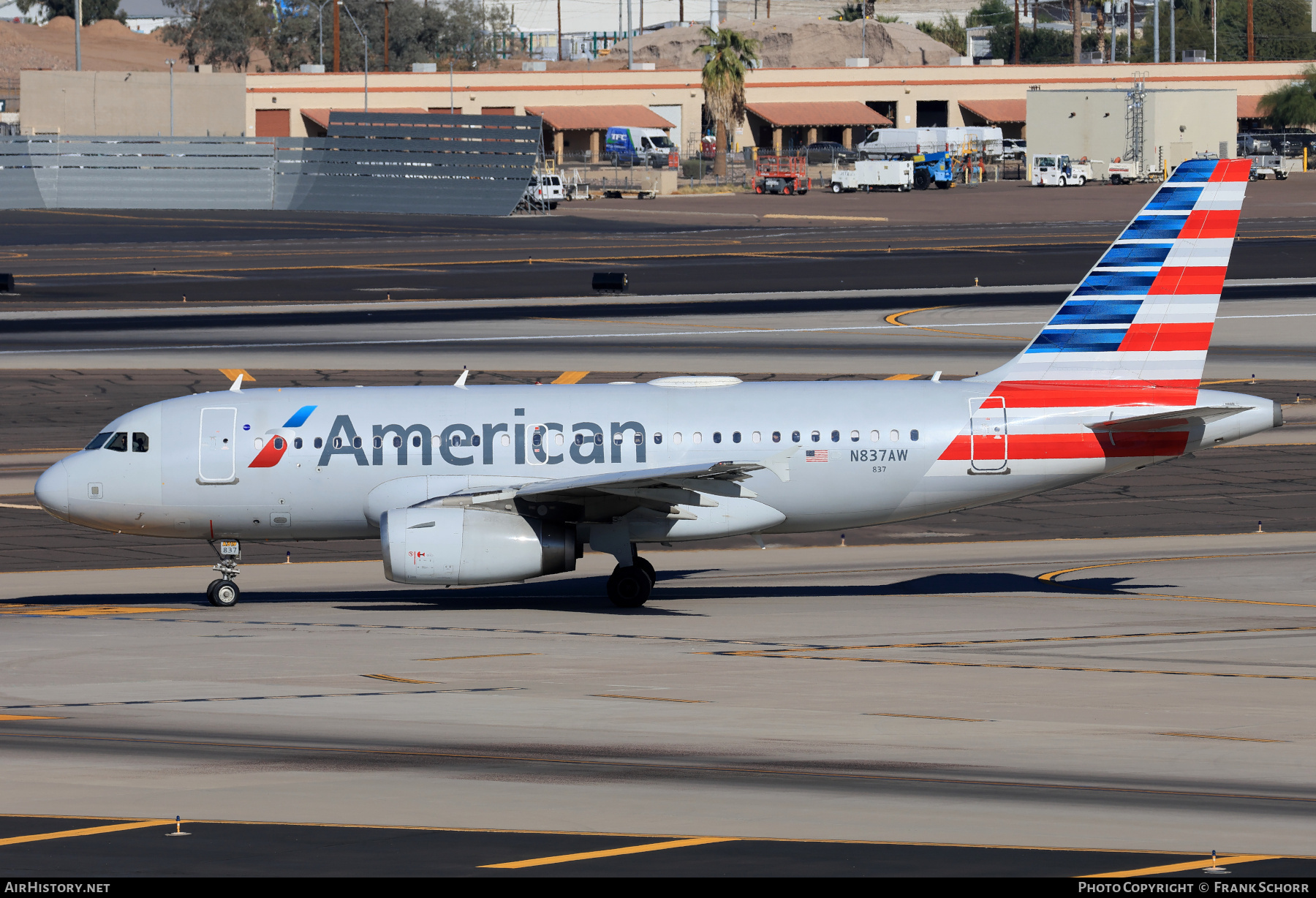 Aircraft Photo of N837AW | Airbus A319-132 | American Airlines | AirHistory.net #783624