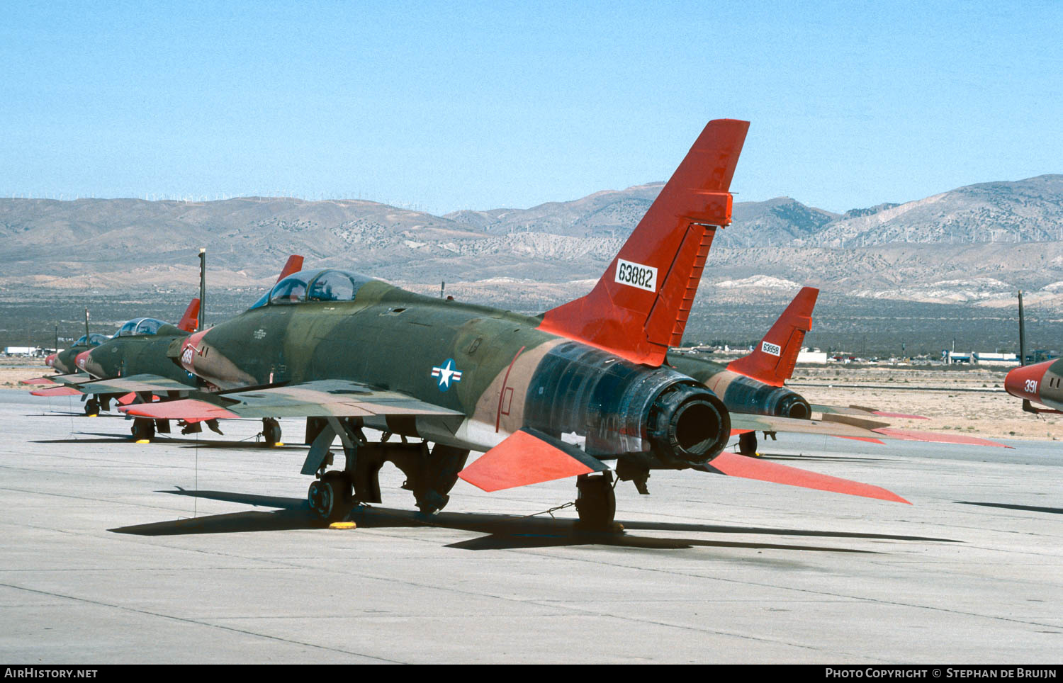 Aircraft Photo of 56-3882 / 63882 | North American QF-100F Super Sabre | USA - Air Force | AirHistory.net #783635