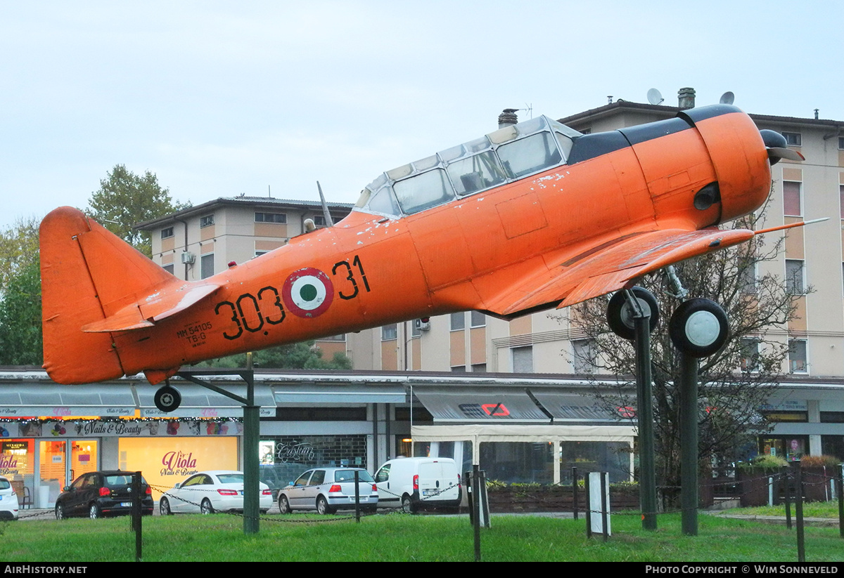 Aircraft Photo of MM54105 | North American T-6G Texan | Italy - Air Force | AirHistory.net #783636